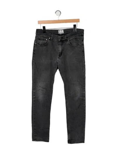 Pre-owned Acne Studios Skinny Jeans In Gray