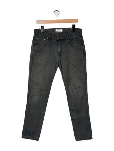 Pre-owned Acne Studios Skinny Jeans In Gray