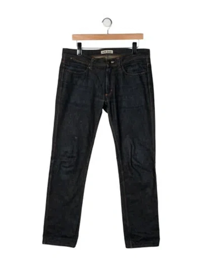 Pre-owned Acne Studios Skinny Jeans In Gray