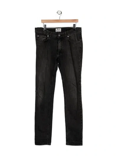 Pre-owned Acne Studios Skinny Jeans In Gray
