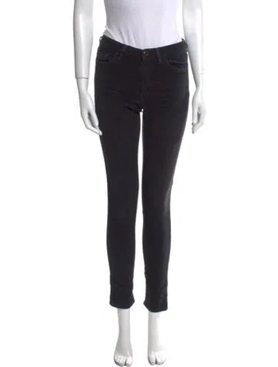 Pre-owned Acne Studios Skinny Leg Pants In Black