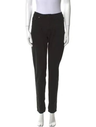 Pre-owned Acne Studios Skinny Leg Pants In Black
