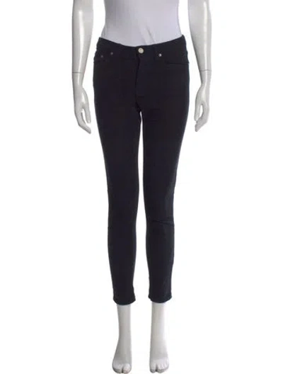 Pre-owned Acne Studios Skinny Leg Pants In Black