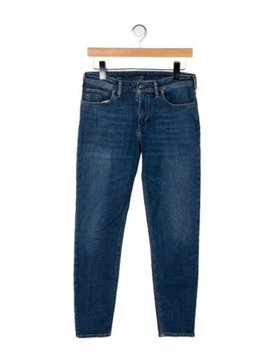 Pre-owned Acne Studios Skinny Leg Pants In Blue