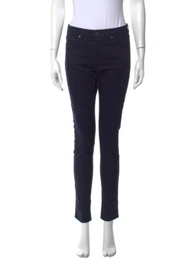 Pre-owned Acne Studios Skinny Leg Pants In Blue