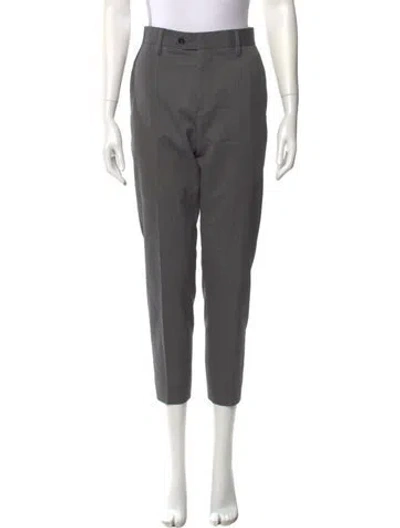 Pre-owned Acne Studios Skinny Leg Pants In Gray