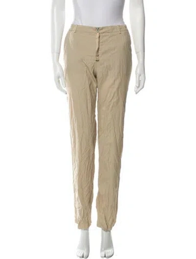 Pre-owned Acne Studios Skinny Leg Pants In Neutral