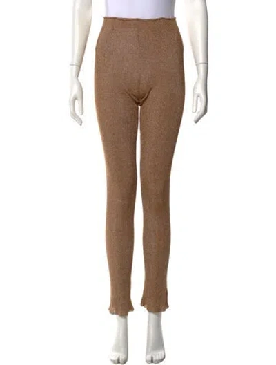 Pre-owned Acne Studios Skinny Leg Pants In Neutral
