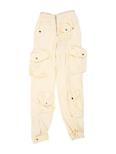 Pre-owned Acne Studios Skinny Leg Pants In Yellow