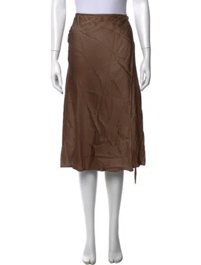 Pre-owned Acne Studios Skirt In Brown