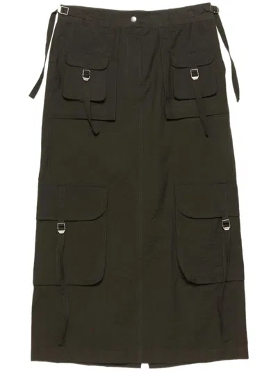 ACNE STUDIOS ACNE STUDIOS COTTON BLEND LONG SKIRT