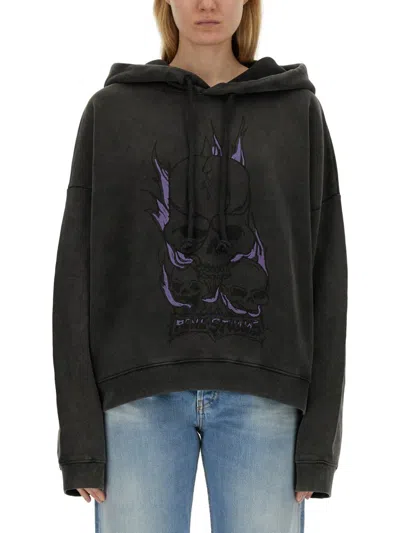 ACNE STUDIOS ACNE STUDIOS SKULL PRINT SWEATSHIRT UNISEX