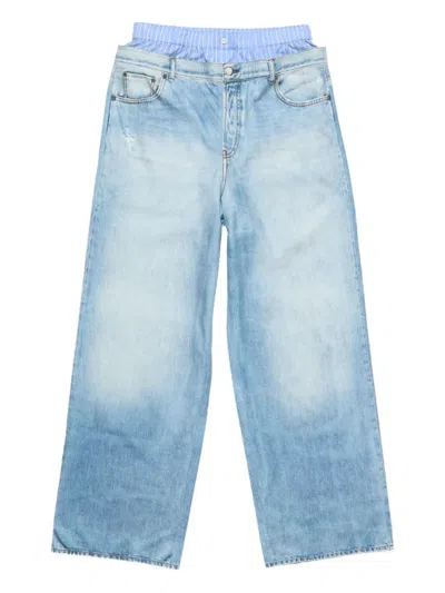 Acne Studios Sky Blue Denim Cotton Jeans