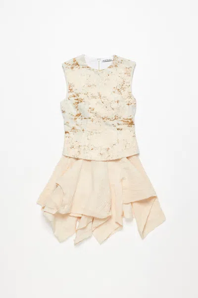 ACNE STUDIOS SLEEVELESS DRESS PRINT