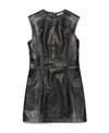Acne Studios A Zipper Dress At The Back In Black