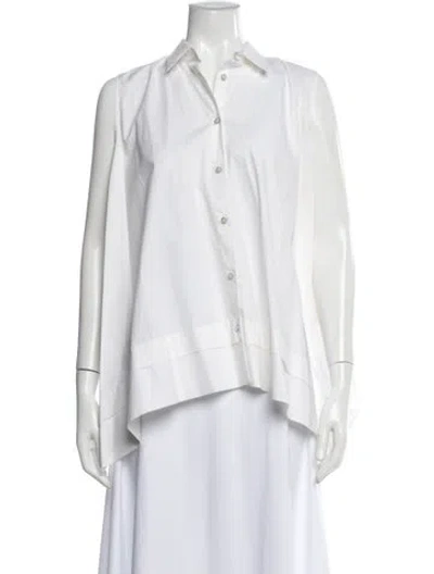 Pre-owned Acne Studios Sleeveless Top In White