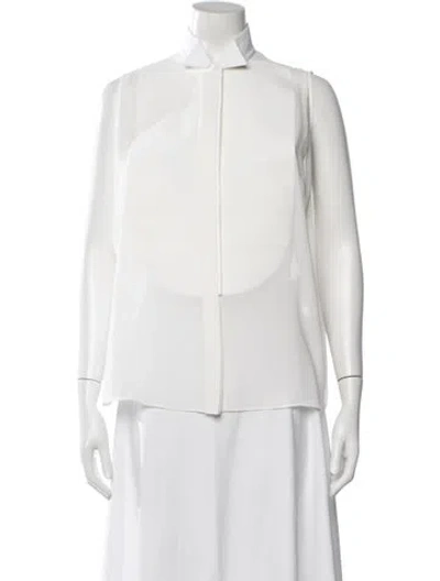 Pre-owned Acne Studios Sleeveless Top In White