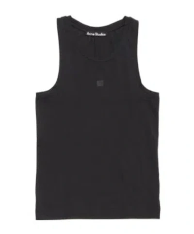 ACNE STUDIOS ACNE STUDIOS LOGO PATCH JERSEY TANK TOP