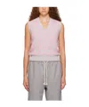 Acne Studios Sleeveless Wool Sweater In Gray