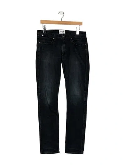 Pre-owned Acne Studios Slim Fit Jeans In Black