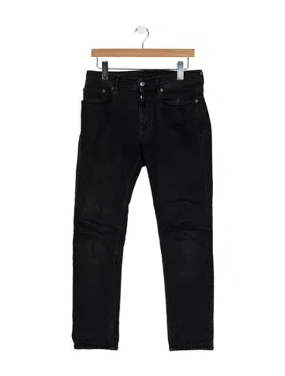 Pre-owned Acne Studios Slim Fit Jeans In Black