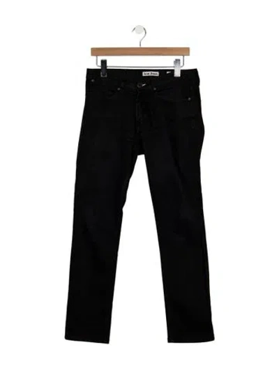 Pre-owned Acne Studios Slim Fit Jeans In Black