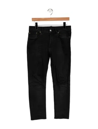 Pre-owned Acne Studios Slim Fit Jeans In Black