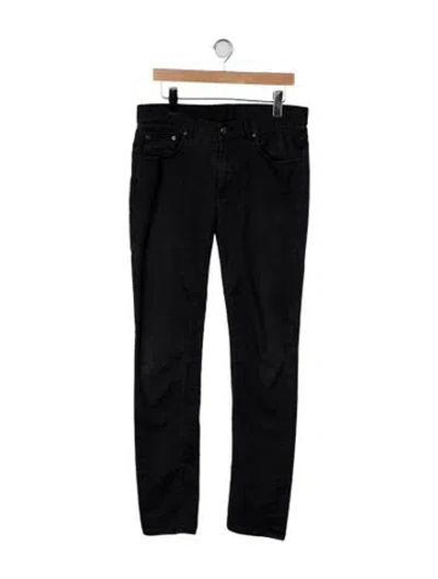 Pre-owned Acne Studios Slim Fit Jeans In Black
