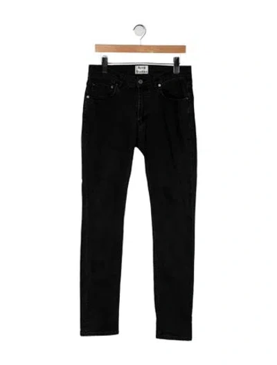 Pre-owned Acne Studios Slim Fit Jeans In Black