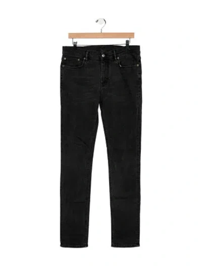 Pre-owned Acne Studios Slim Fit Jeans In Black