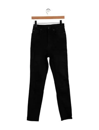Pre-owned Acne Studios Slim Fit Jeans In Black