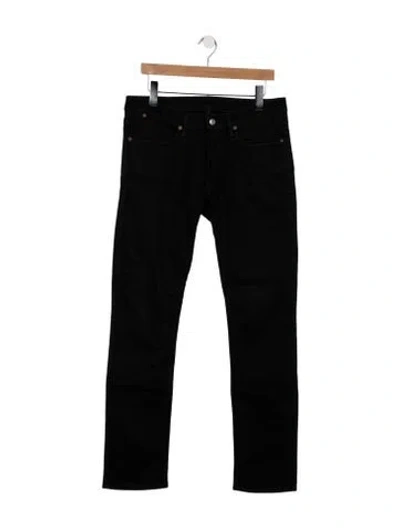 Pre-owned Acne Studios Slim Fit Jeans In Black