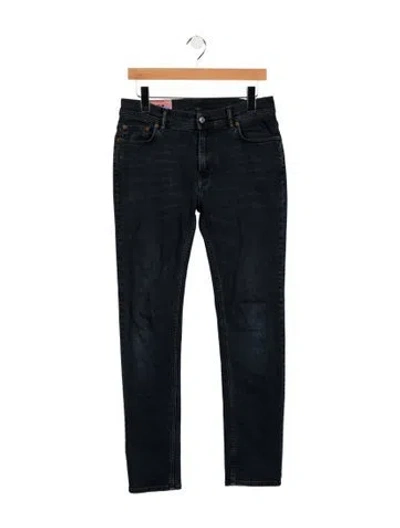 Pre-owned Acne Studios Slim Fit Jeans In Blue