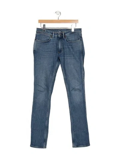 Pre-owned Acne Studios Slim Fit Jeans In Blue