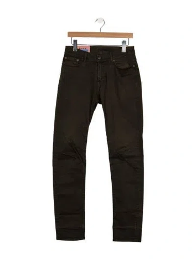 Pre-owned Acne Studios Slim Fit Jeans In Green