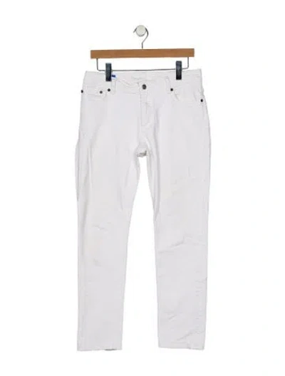 Pre-owned Acne Studios Slim Fit Jeans In White