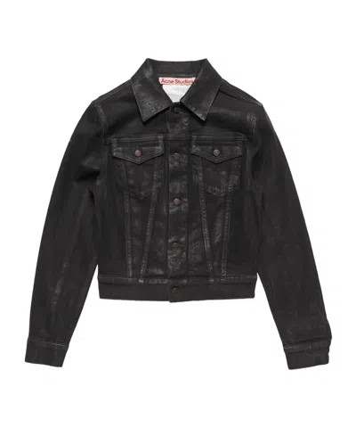 Acne Studios Slim-fit Denim Jacket In Blue