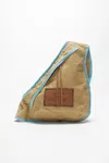 Acne Studios Sling Backpack In Beige,blue