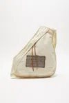 Acne Studios Sling Backpack In Cream Beige,beige