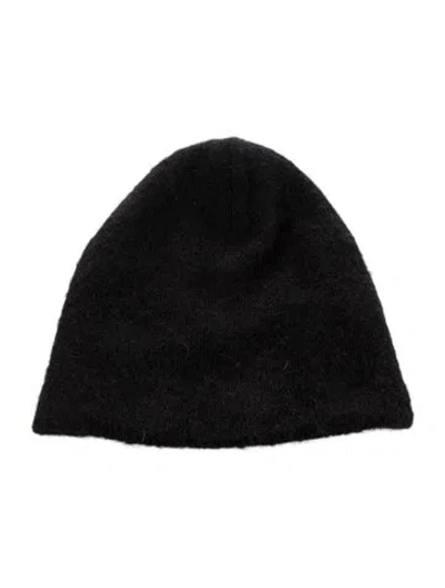 Pre-owned Acne Studios Slouch Beanie In Black