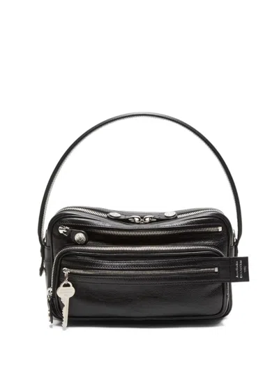 Acne Studios Small Camero Shoulder Bag In 黑色
