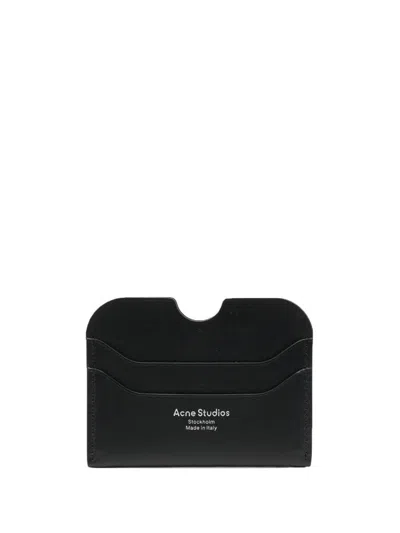 Acne Studios Small Leather Goods In Black