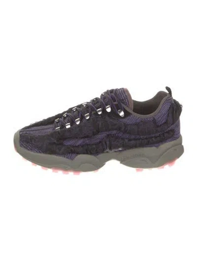 Pre-owned Acne Studios Sneakers In Purple