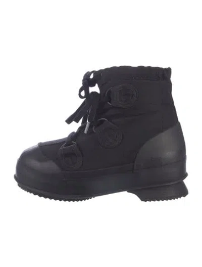 Pre-owned Acne Studios Snow Boots In Black