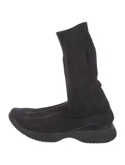 Pre-owned Acne Studios Sock Sneakers In Black