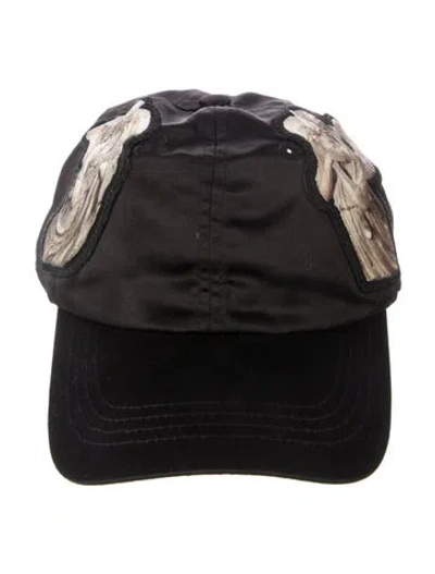 Pre-owned Acne Studios Solid Baseball Cap In Black