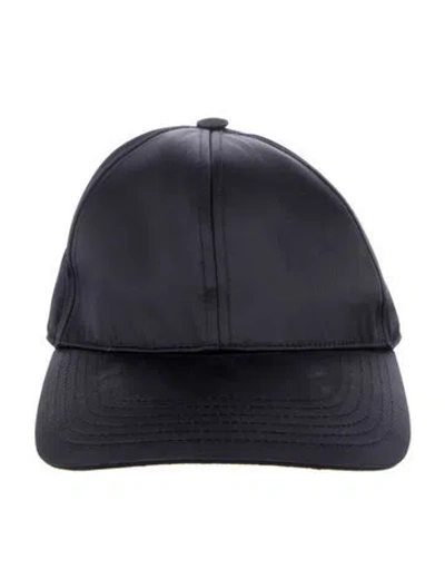 Pre-owned Acne Studios Solid Baseball Cap In Blue