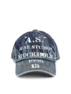 Acne Studios Cotton Hat In Blue