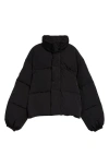 Acne Studios Odiset Spray Down Jacket In Black