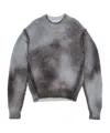 Acne Studios Sprayed Sweater In Gray